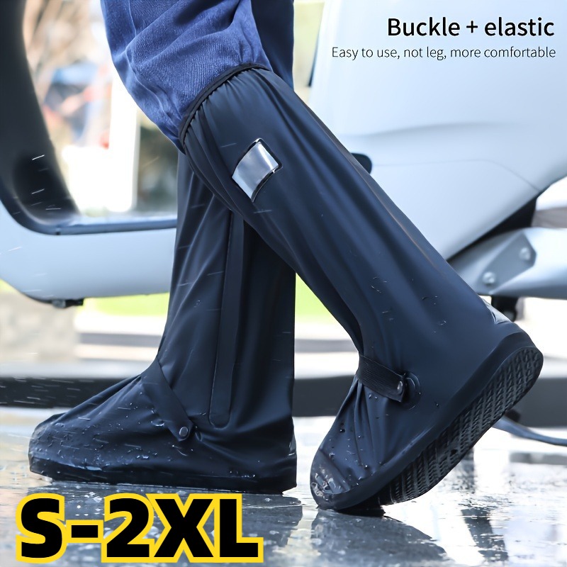 Camping Cooking Cover - 1pair Rain Boot Shoe Cover High-tube