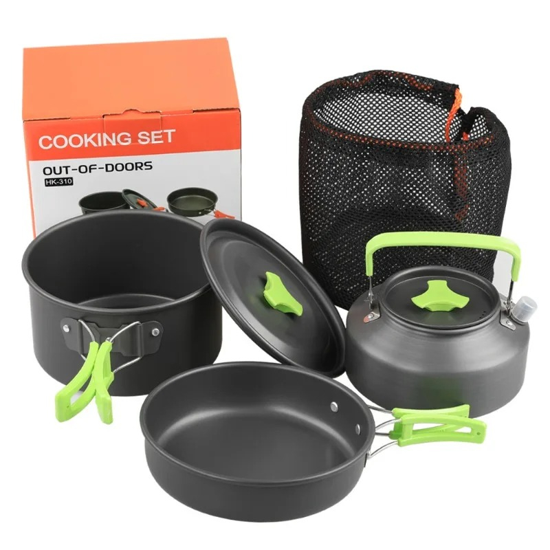 Camping Cooking Cylinder - Camping Cooking Set, Outdoor Kitchenware Set,