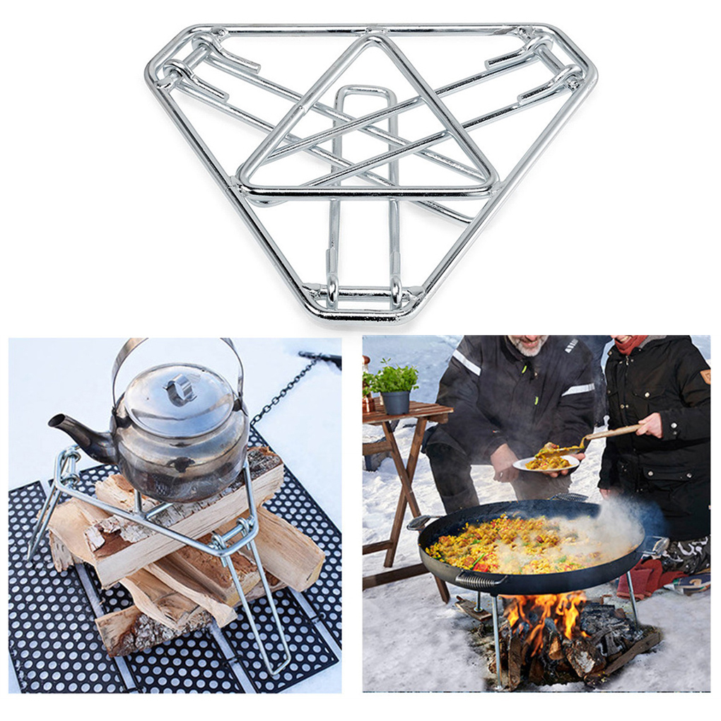 Camping Cooking Grate - Stainless Steel Campfire Rack Grill Grate