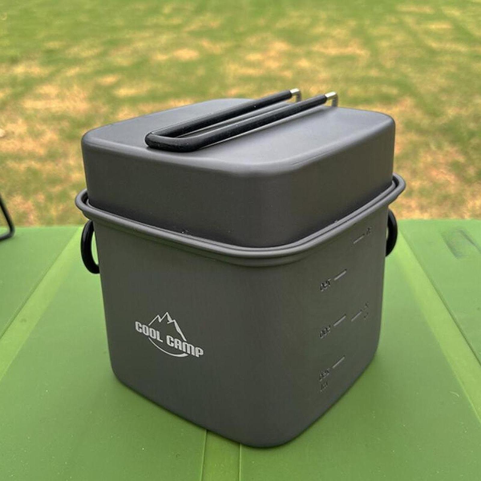Camping Cooking Pot - Camping Cookware Set Frying Pan Travel