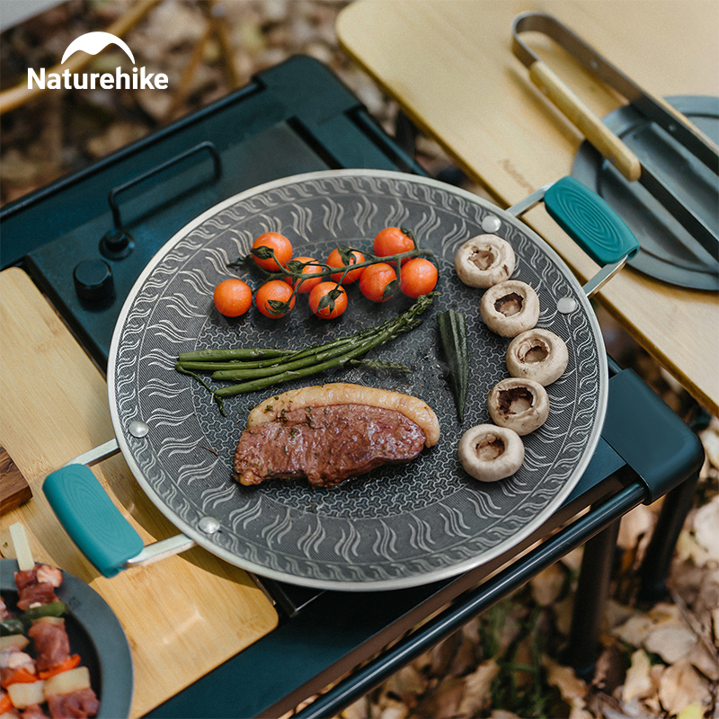 Camping Cooking Pot - Naturehike BBQ Cooking Grill Pan Camping