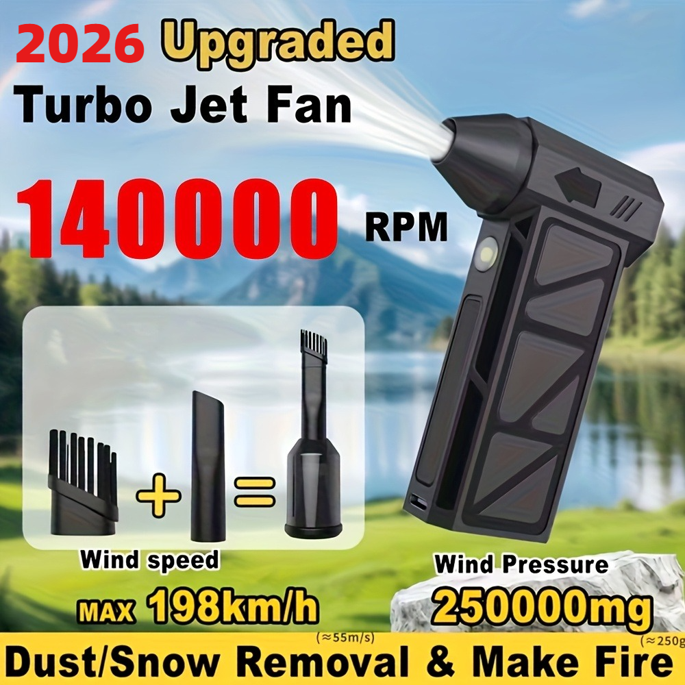 Camping Cooking Grate - Electric Air Dust Collector, 140000RPM Compressed