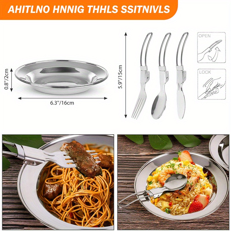 17pcs Camping Cookware Set, Po - Camping Cooking Pots And Pans recension och pris