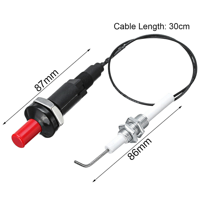 Push Button Piezo Ignitor With - Camping Cooking Heater recension och pris