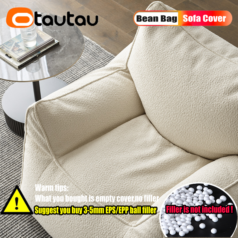 OTAUTAU Bean Bag Sofa Pouf Cov - Camping Cooking Cover recension och pris