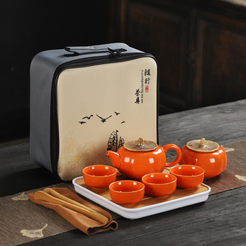 Portable Travel Kung Fu Tea Se - Camping Cooking Kettle recension och pris