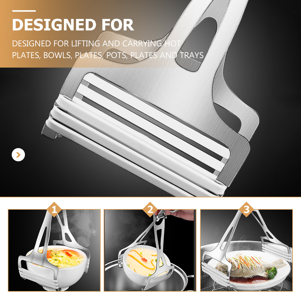 Stainless Steel Hot Bowl Dish  - Camping Cooking Hot Plate recension och pris