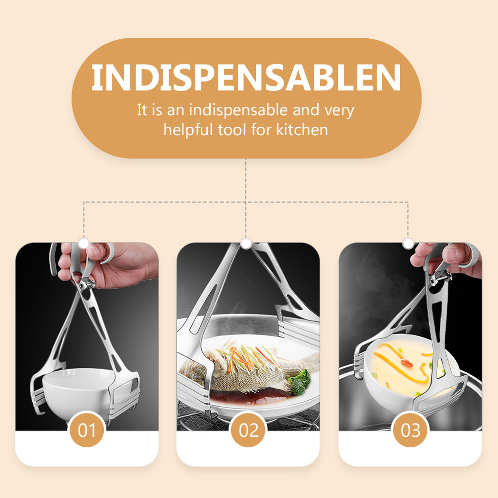 Stainless Steel Hot Bowl Dish  - Camping Cooking Hot Plate recension och pris