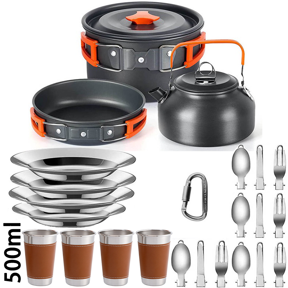 Outdoor camping cooking set, n - Quechua Camping Cooking Set recension och pris