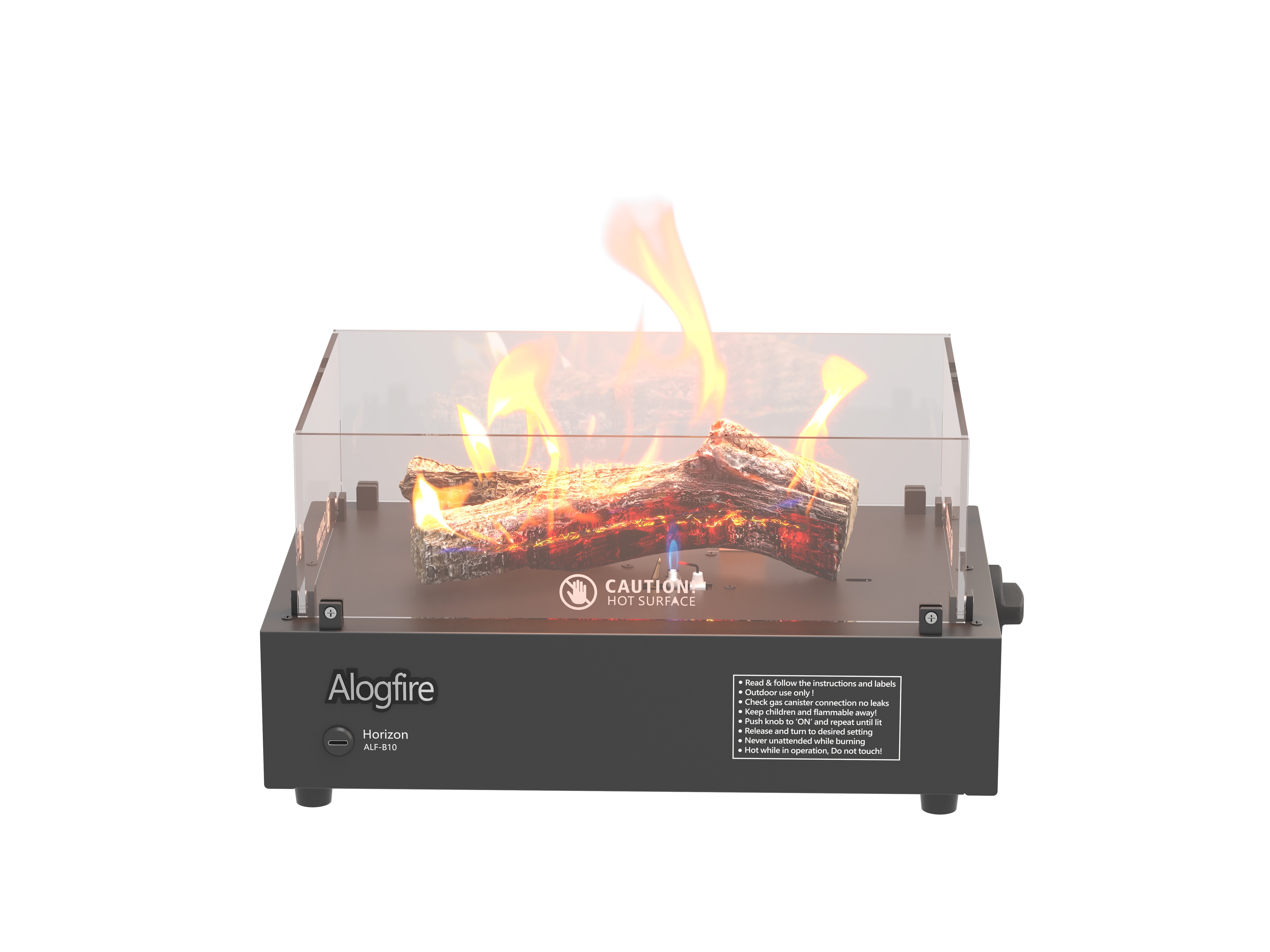 Alogfire Real Flame Smokeless  - Camping Cooking Heater recension och pris