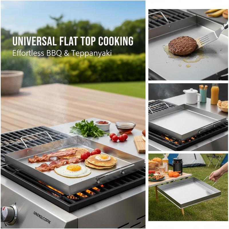 Universal Flat Top Griddle 18x - Camping Cooking Hot Plate recension och pris