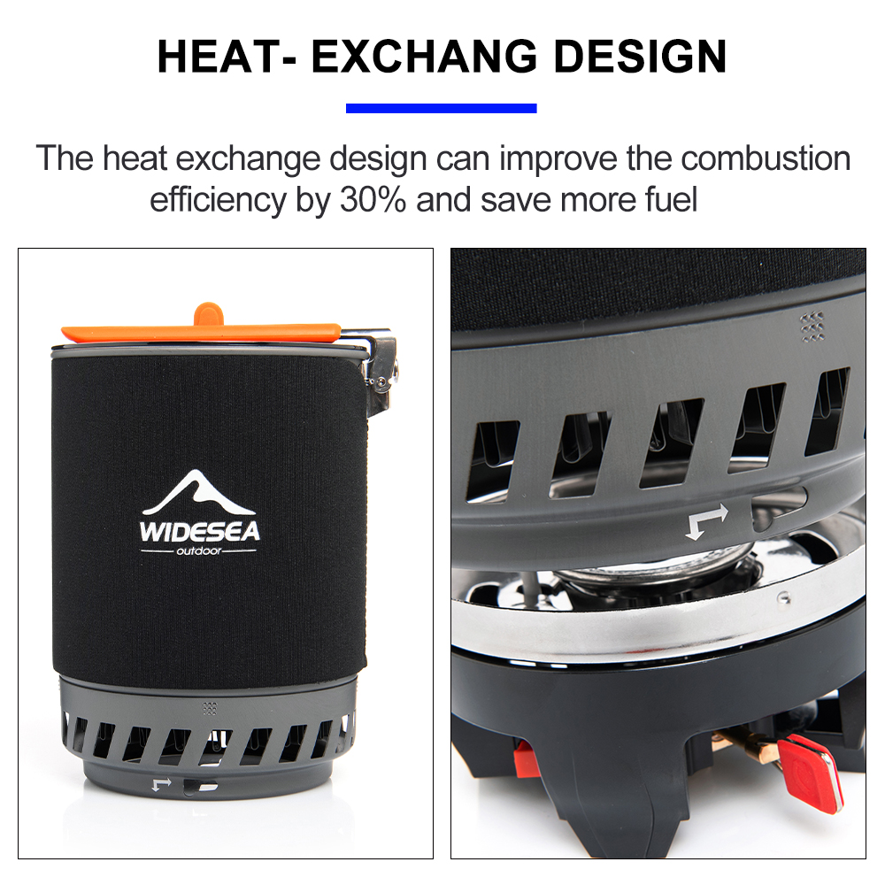 Widesea Camping Cooking System - Camping Cooking Heater recension och pris