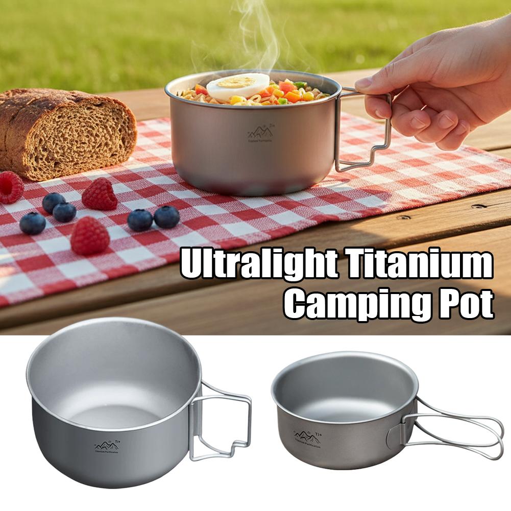 Compact Titanium Alloy Camping - Camping Cooking Cylinder recension och pris