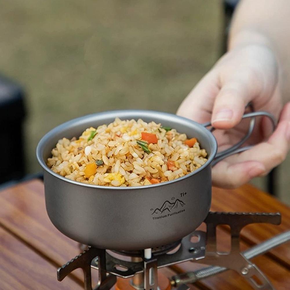 Compact Titanium Alloy Camping - Camping Cooking Cylinder recension och pris