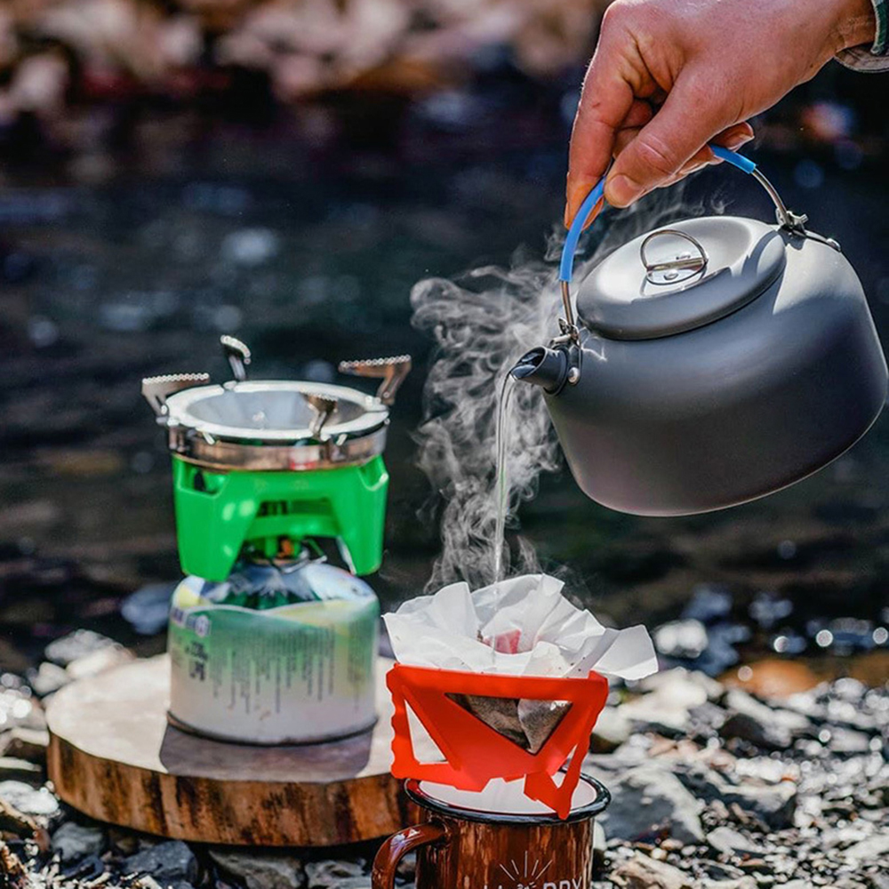 0.8L/1.4L Outdoor Lightweight  - Camping Cooking Kettle recension och pris