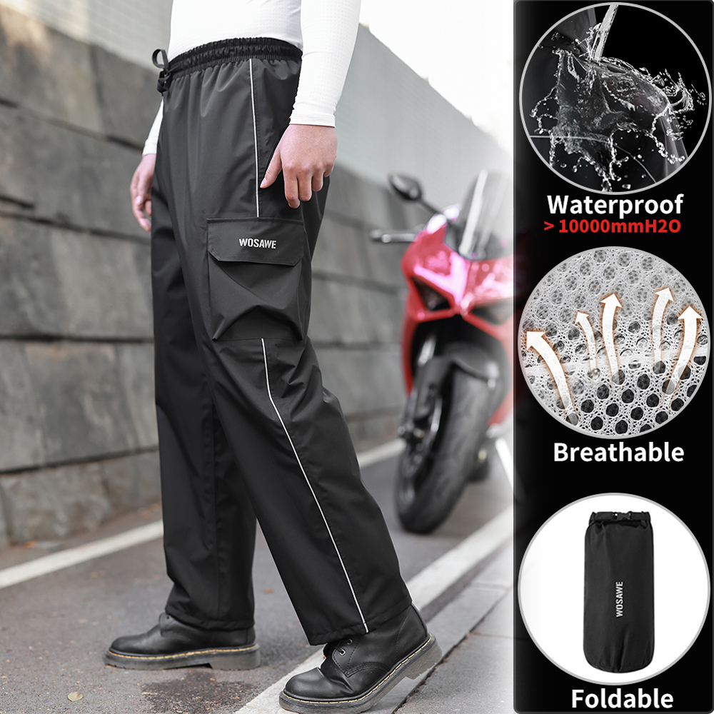 WOSAWE Hiking Rain Pants Outdo - Camping Cooking Cover recension och pris