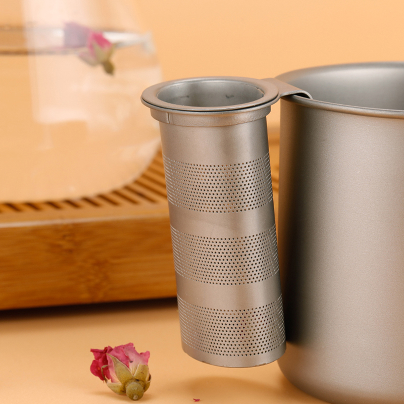 Titanium Camping Mesh Infuser  - Camping Cooking Kettle recension och pris