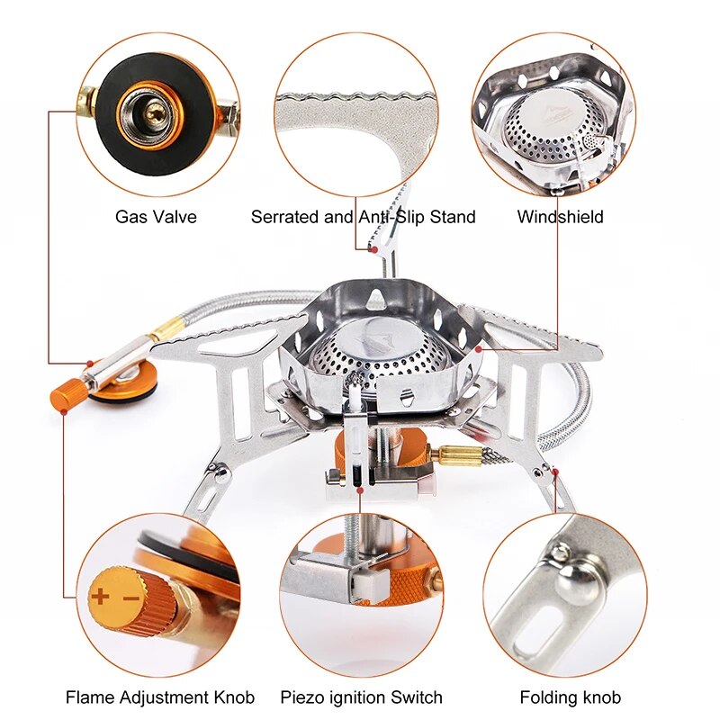 Widesea Camping Burner 3200W W - Camping Cooking Heater recension och pris