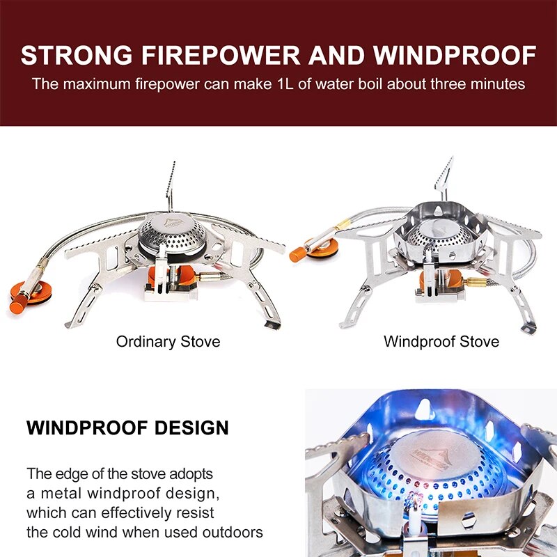 Widesea Camping Burner 3200W W - Camping Cooking Heater recension och pris