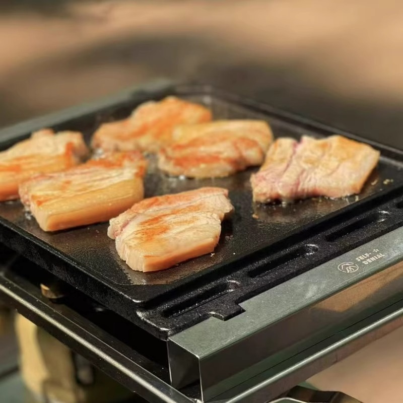 Outdoor Barbecue Grill Plate f - Camping Cooking Griddle recension och pris