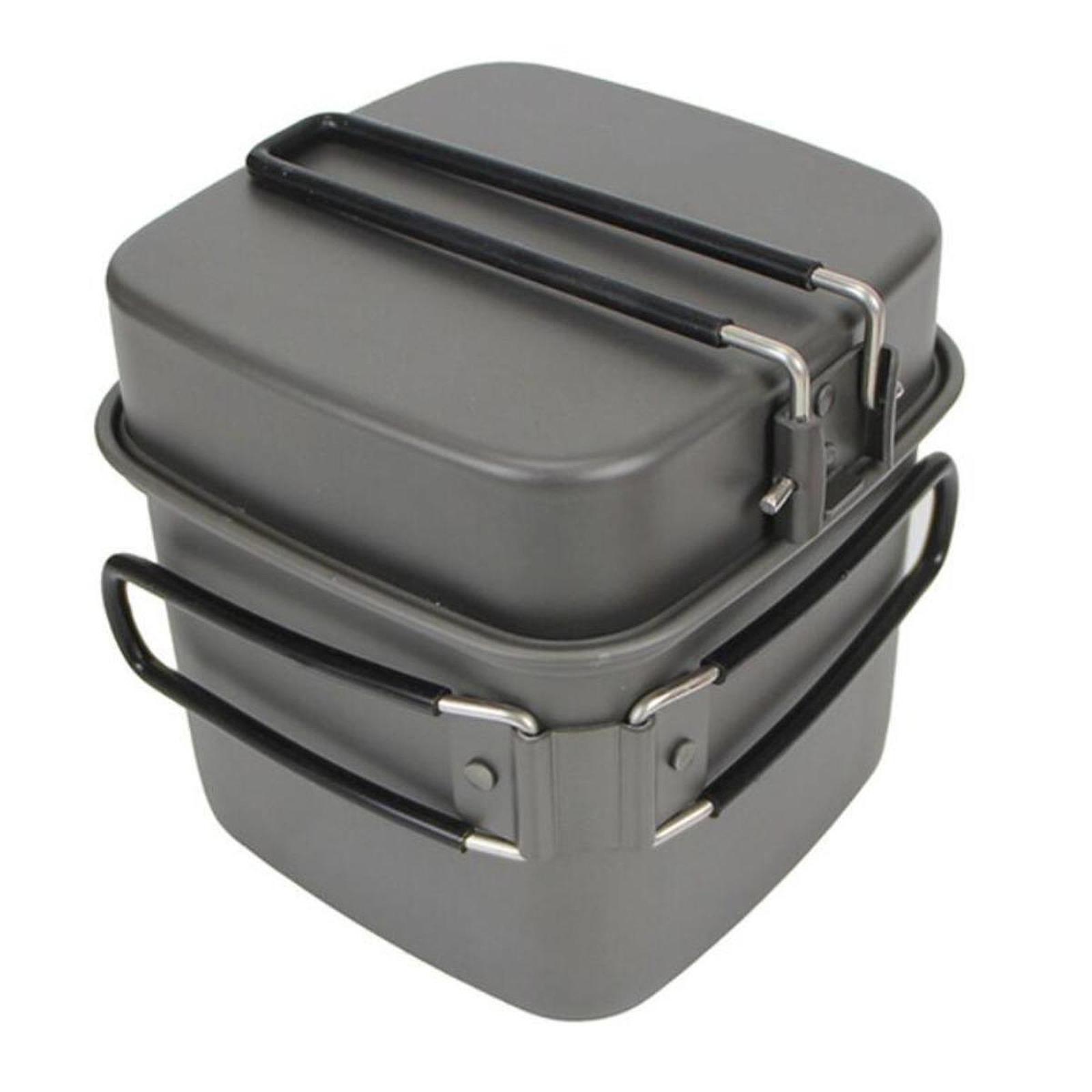 Camping Cookware Set Frying Pa - Camping Cooking Pot recension och pris