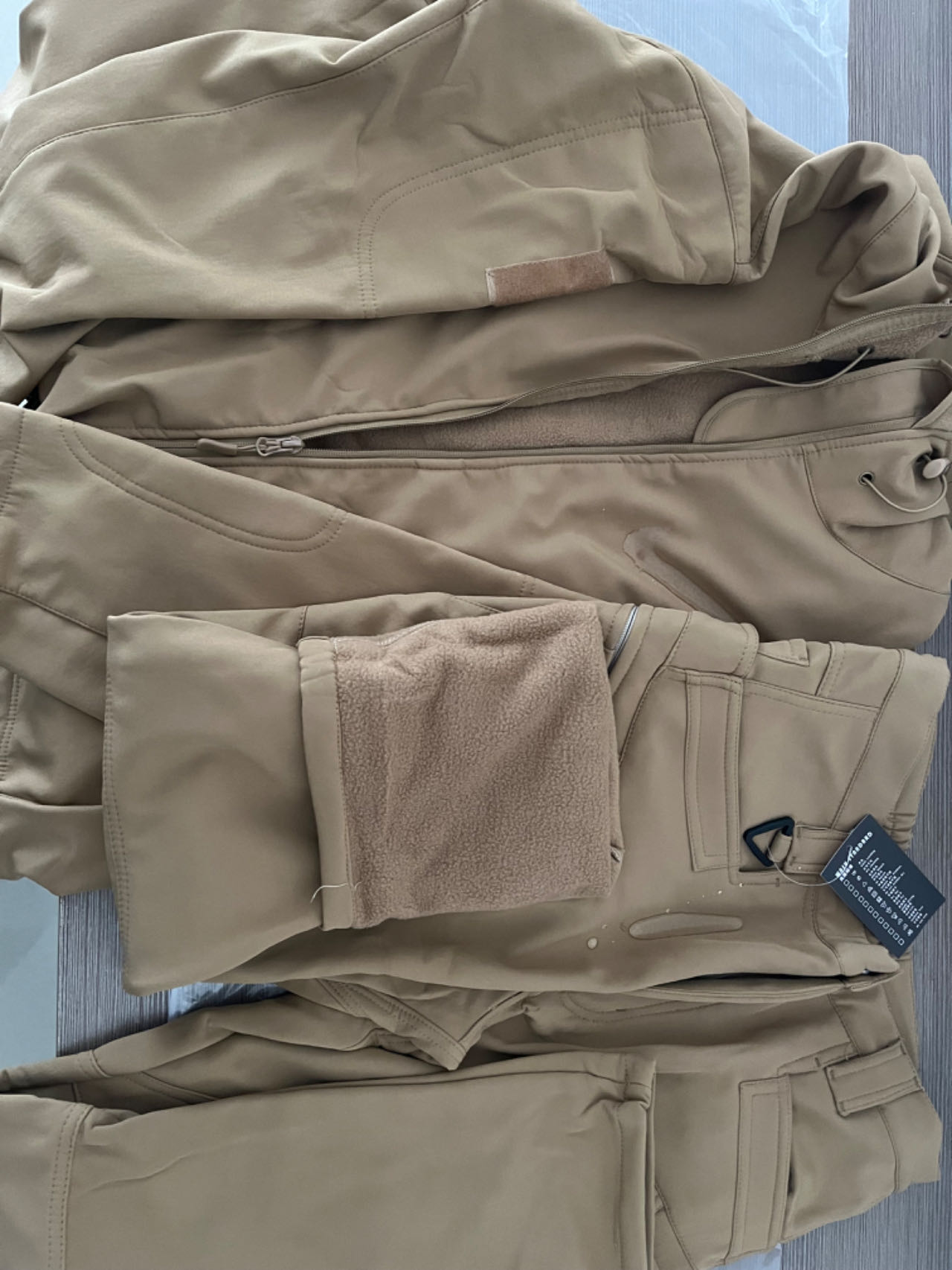 Men's Winter Autumn Warm Softs - Camping Cooking Windbreak recension och pris