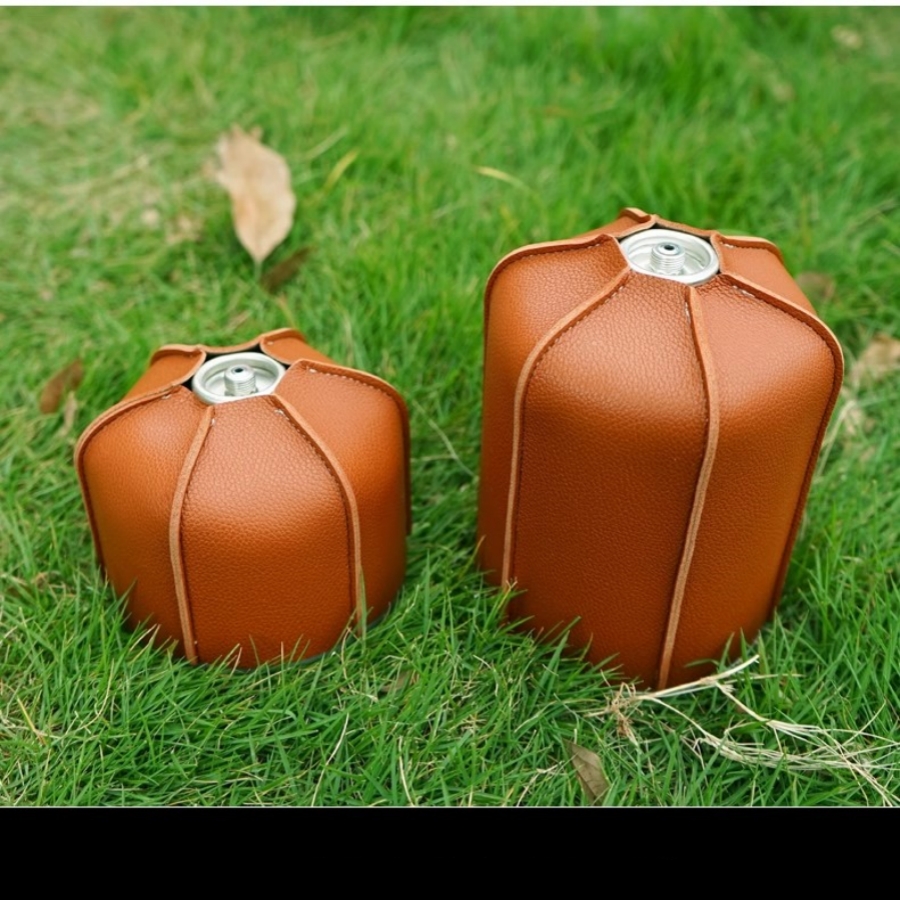 1 pc Camping Flat Gas Tank Lea - Camping Cooking Cover recension och pris