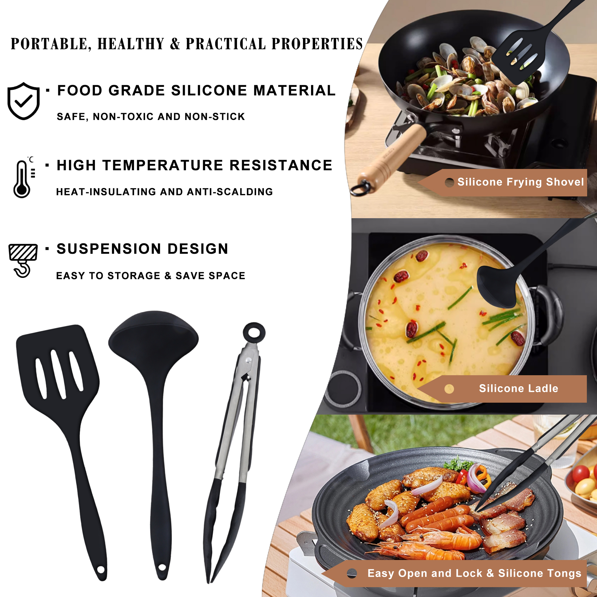 26Pcs Outdoor Camping Cooking  - Camping Cooking And Dining Set recension och pris