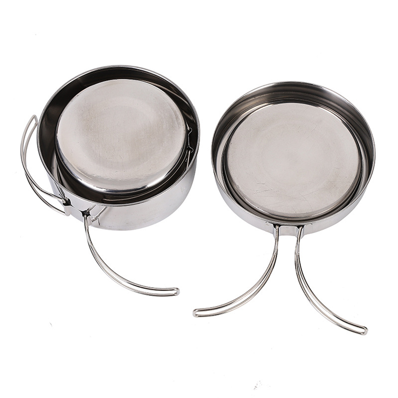 CLS 4-Piece Stainless Steel Ca - Camping Cooking And Dining Set recension och pris