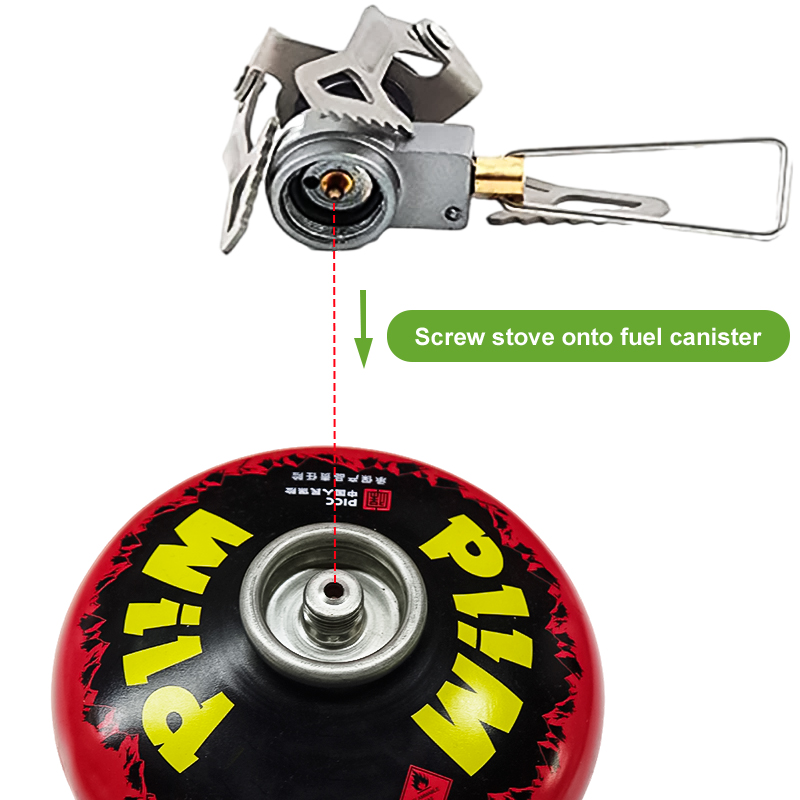 BRS Outdoor Gas Stove Mini Cam - Camping Cooking Heater recension och pris