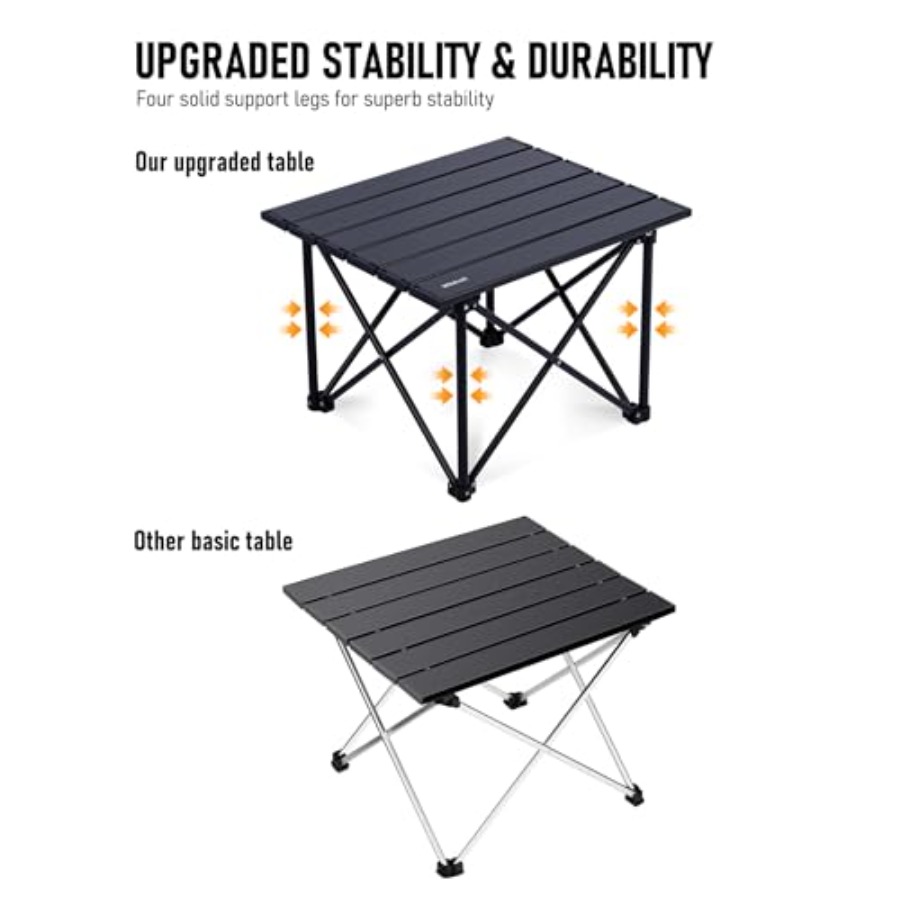 Ultralight Camping Table Compa - Camping Cooking Table With Windshield recension och pris