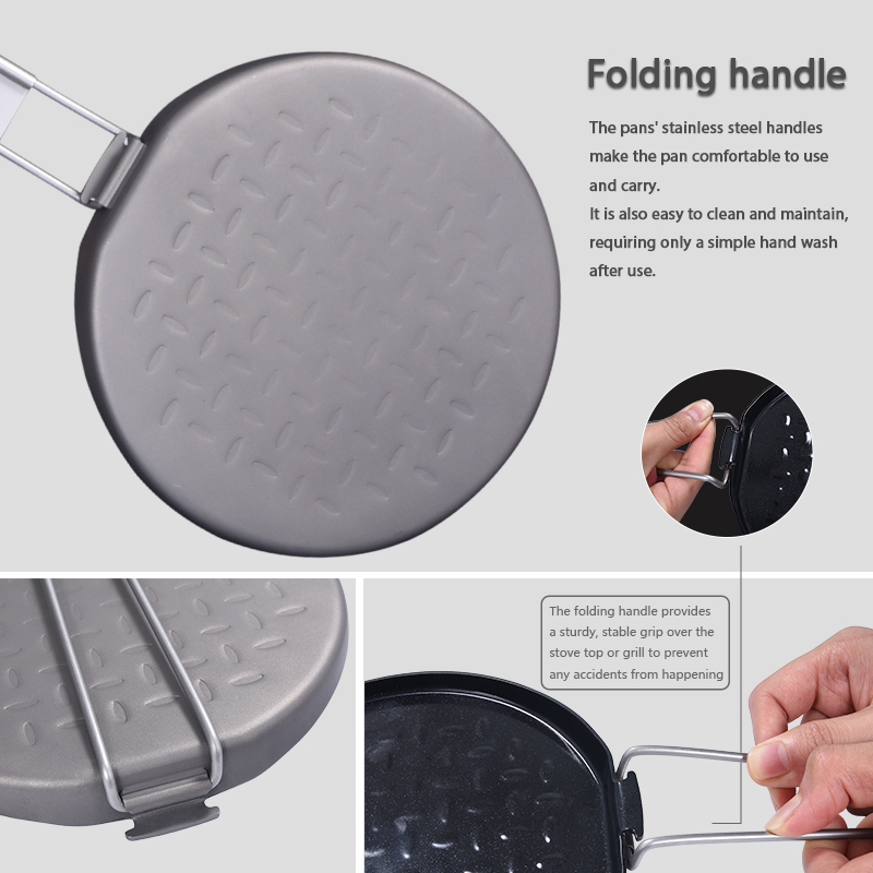 Boundless Voyage Titanium Nons - Camping Cooking Griddle recension och pris