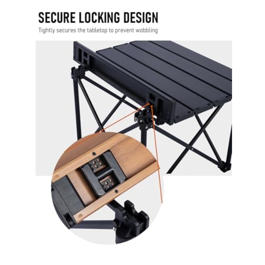Ultralight Camping Table, Comp - Camping Cooking Table With Windshield recension och pris