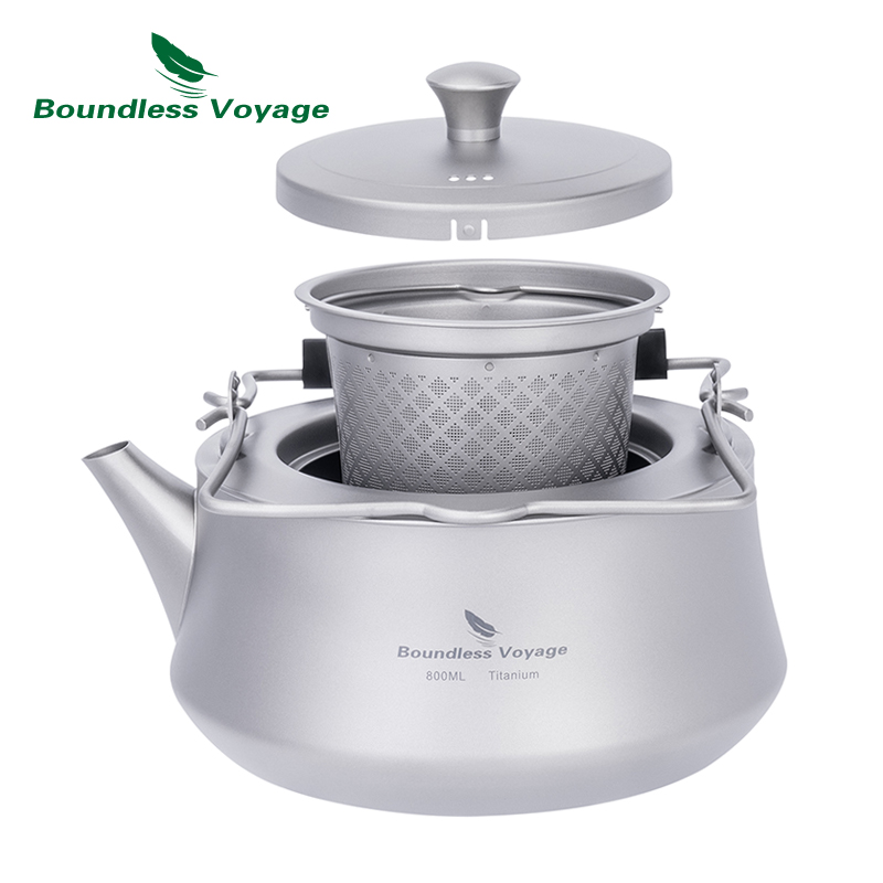 Boundless Voyage 800ml Titaniu - Camping Cooking Kettle recension och pris