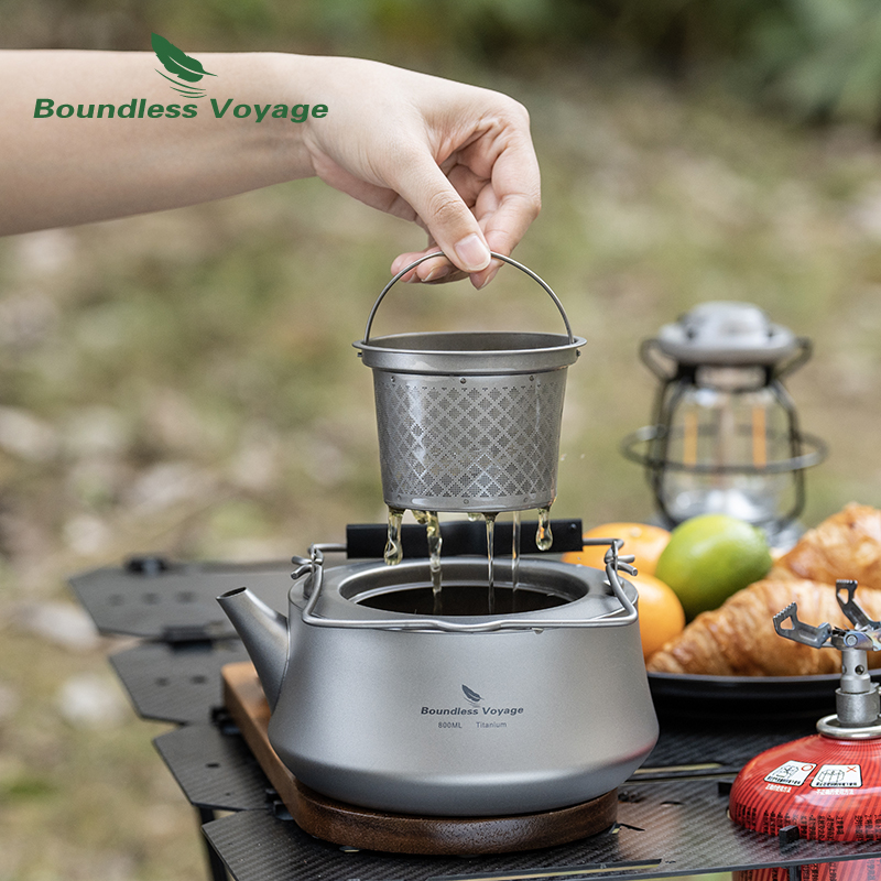 Boundless Voyage 800ml Titaniu - Camping Cooking Kettle recension och pris