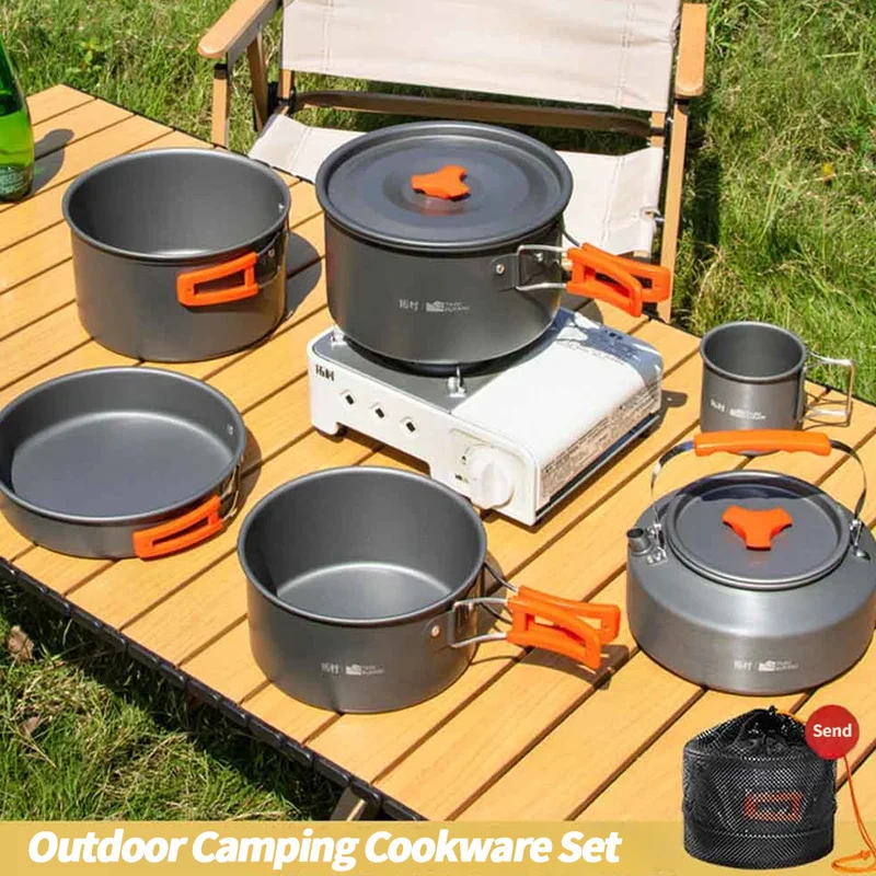 Camping Cookware Set – Outdoor - Camping Cooking Cylinder recension och pris
