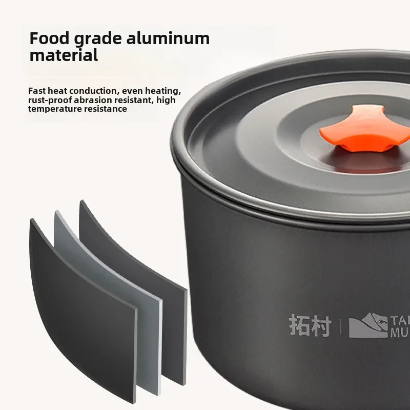 Camping Cookware Set – Outdoor - Camping Cooking Cylinder recension och pris