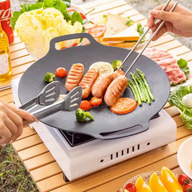  26/30/33CM Outdoor Camping G - Camping Cooking Griddle recension och pris