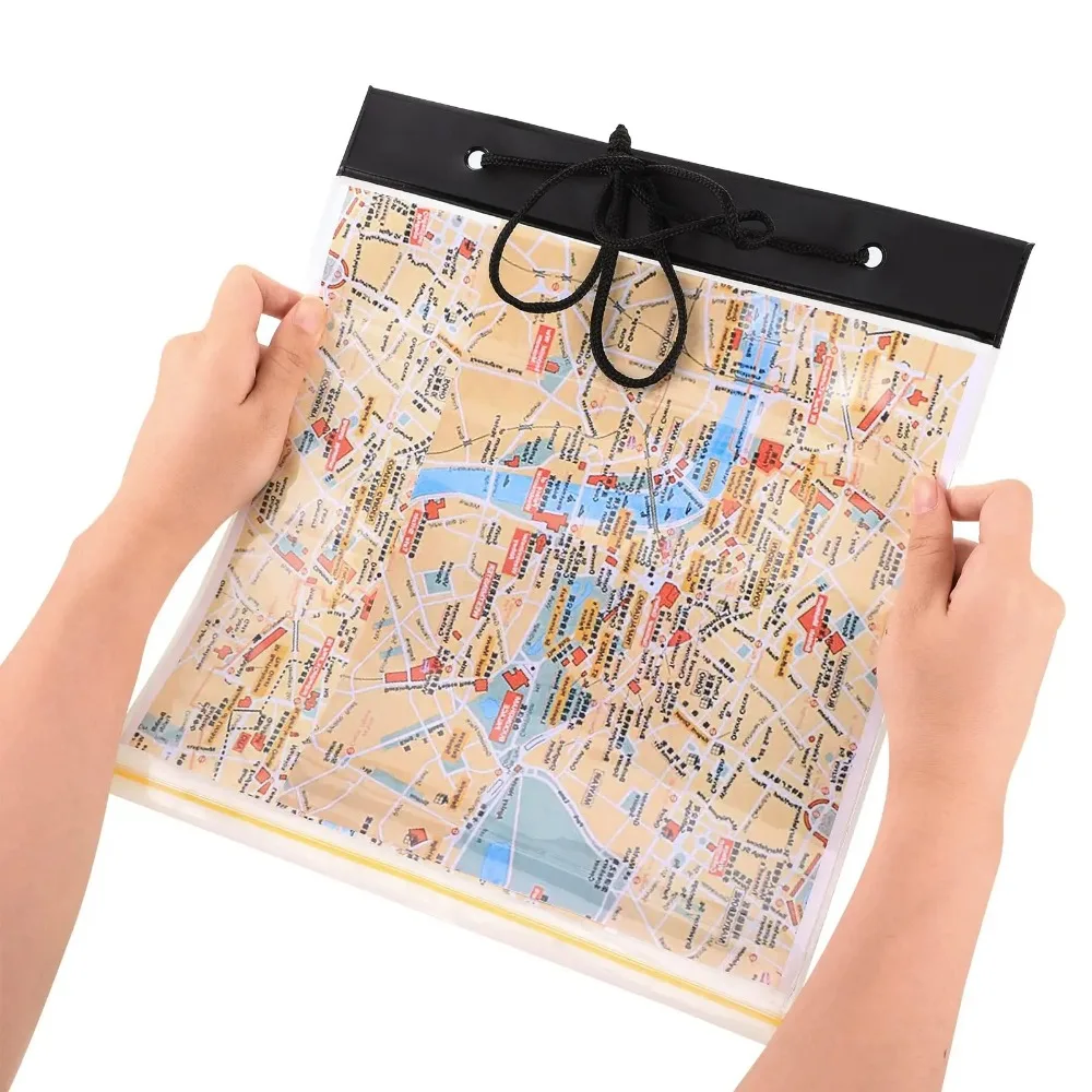 1PC Map Case Clear Waterproof  - Camping Cooking Cover recension och pris