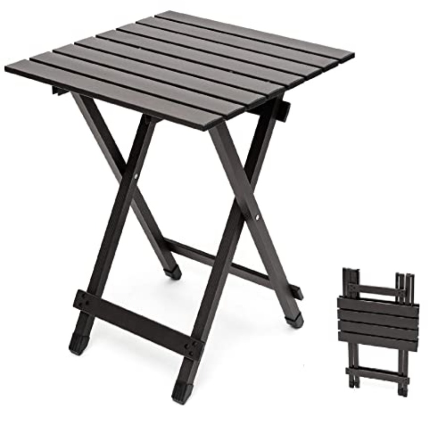 Folding Camping Table - Lightw - Camping Cooking Table With Windshield recension och pris