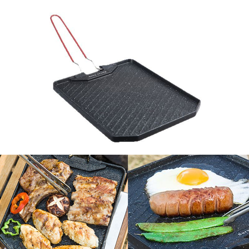 Outdoor camping barbecue pan H - Camping Cooking Heater recension och pris