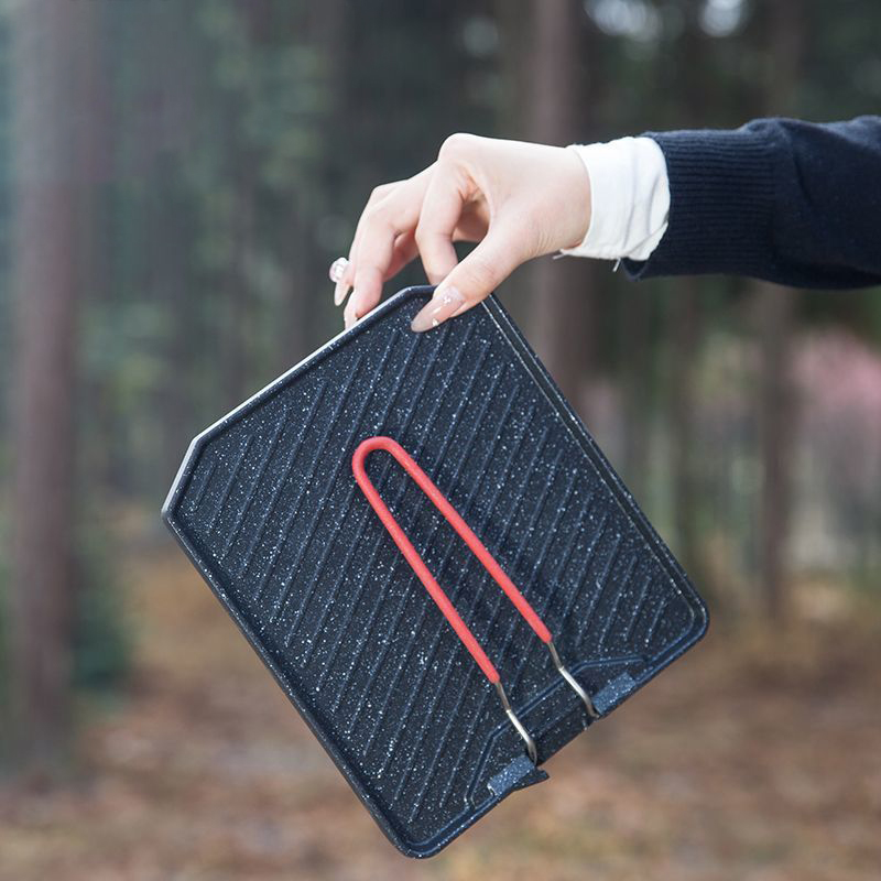 Outdoor camping barbecue pan H - Camping Cooking Heater recension och pris