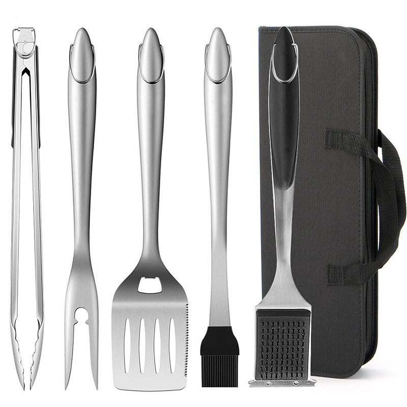 Stainless Steel Barbecue Tool  - Camping Cooking And Dining Set recension och pris