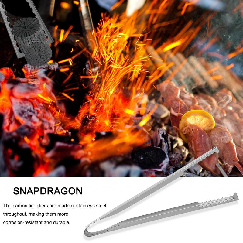 Grilling Tongs Charcoal Tong P - Camping Cooking Griddle recension och pris