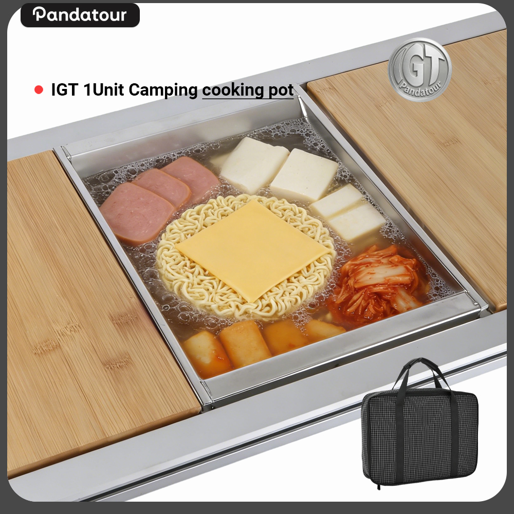 Pandatour Camping IGT Unit Ode - Camping Cooking Pot recension och pris