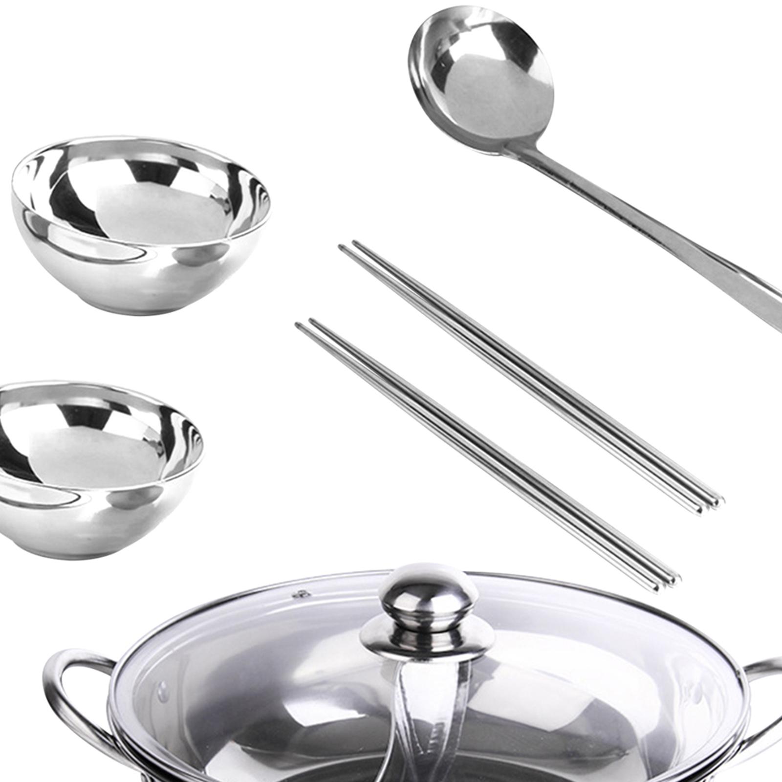 Hot Pot Pan Cooker with Glass  - Camping Cooking Pot recension och pris