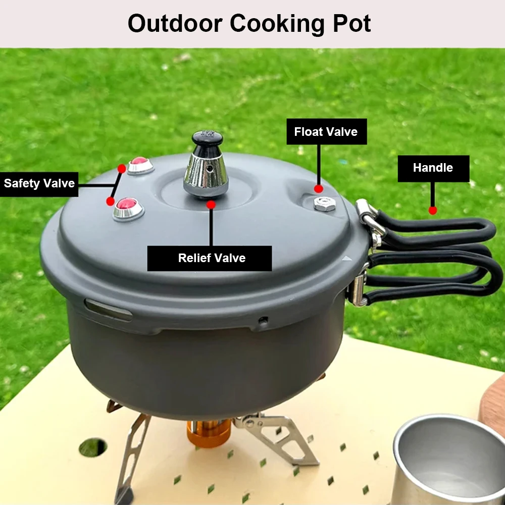 Camping Mini Pressure Cooking  - Camping Cooking Pot recension och pris