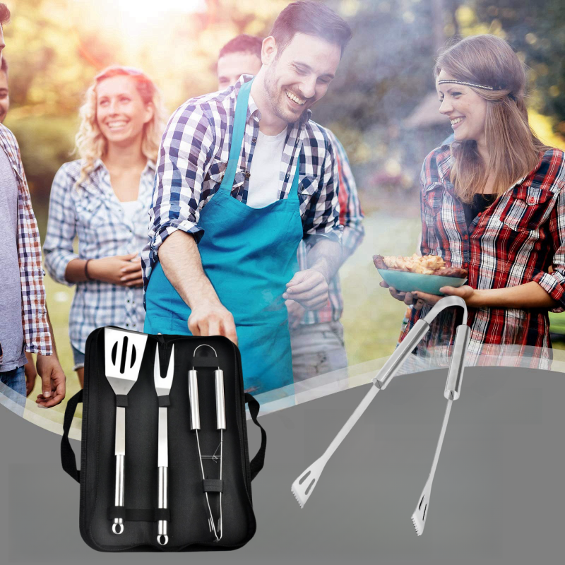 BBQ Tools Set Barbecue Utensil - Camping Cooking And Dining Set recension och pris