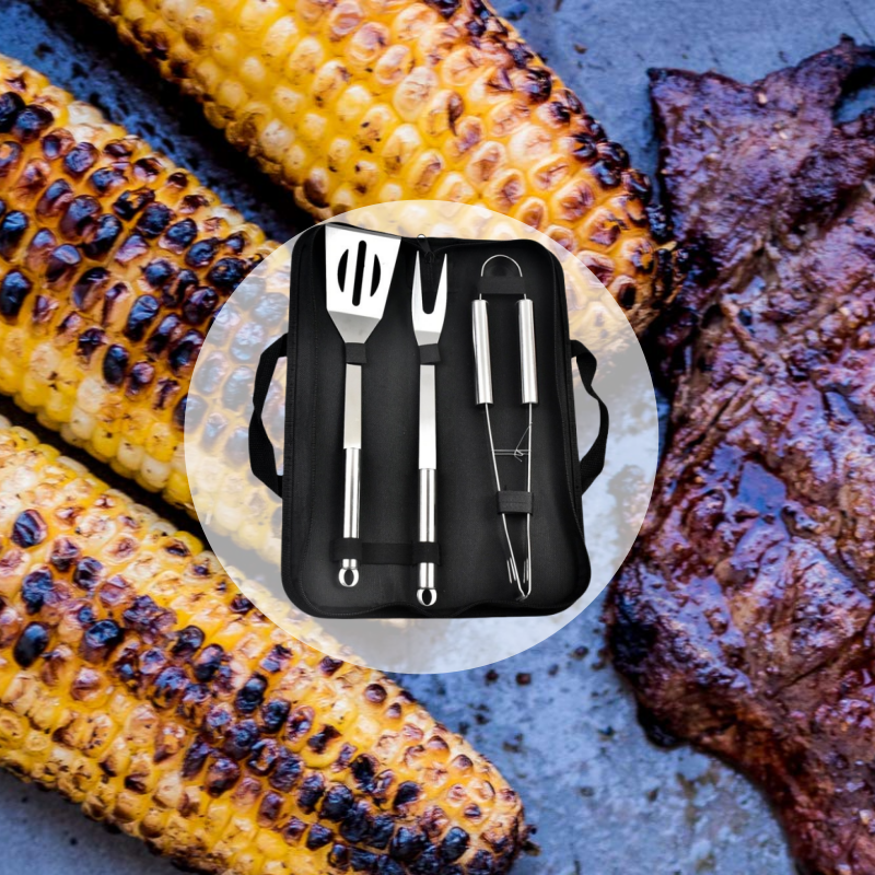 BBQ Tools Set Barbecue Utensil - Camping Cooking And Dining Set recension och pris