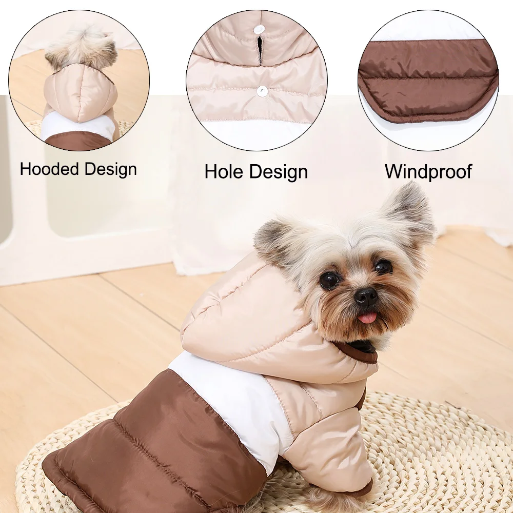 Puppy Travel Clothes With Hood - Camping Cooking Windbreak recension och pris